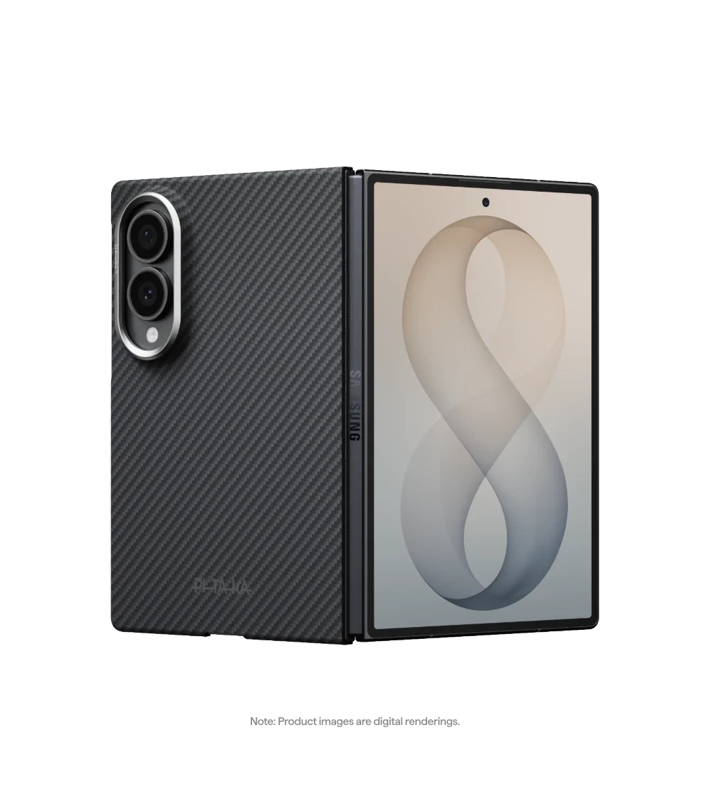 Classic Black Galaxy ZFold 8 Edge Case