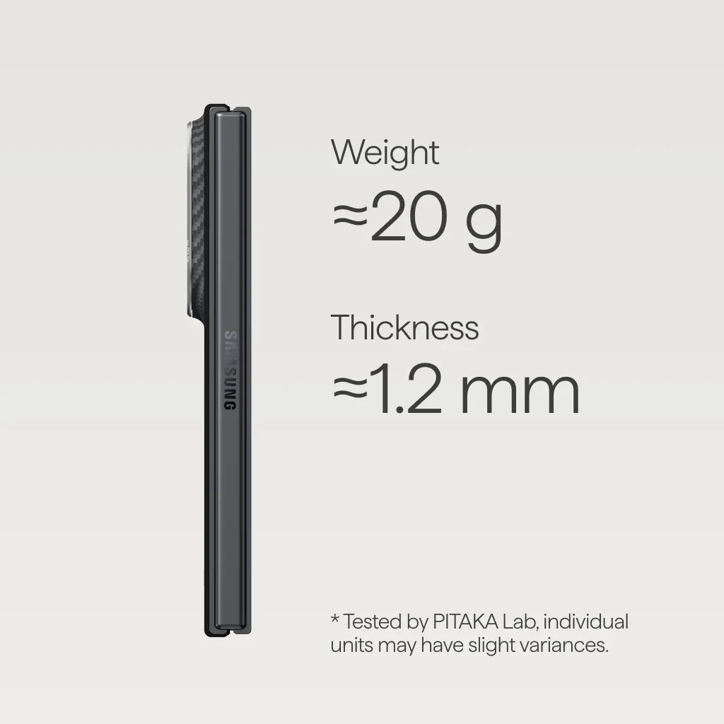 Classic Black Galaxy ZFold 8 Edge Case
