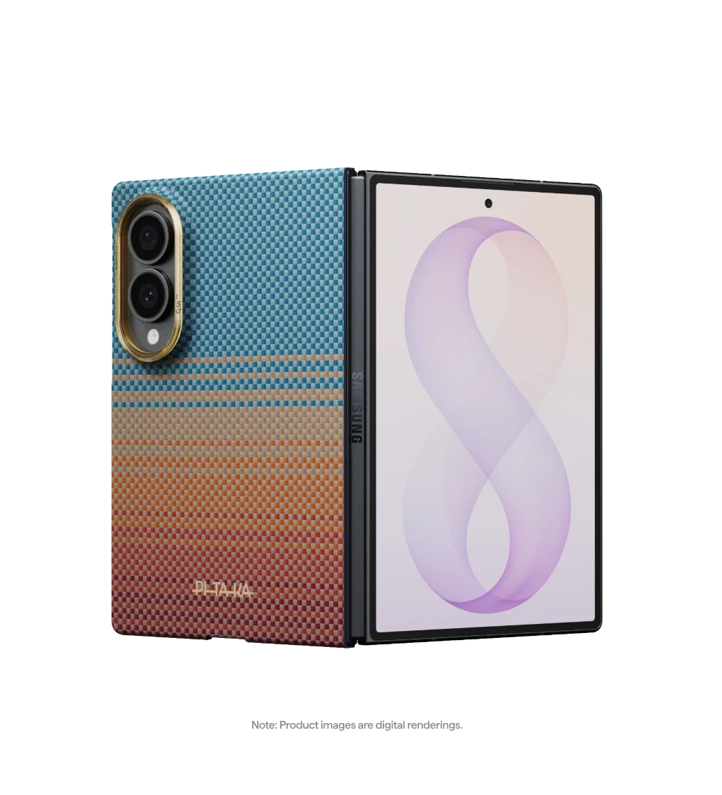 California Dream 01* Galaxy ZFold 8 Edge Case