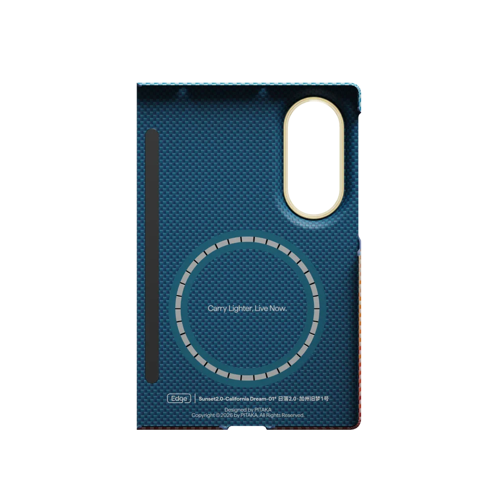 California Dream 01* Galaxy ZFold 8 Edge Case