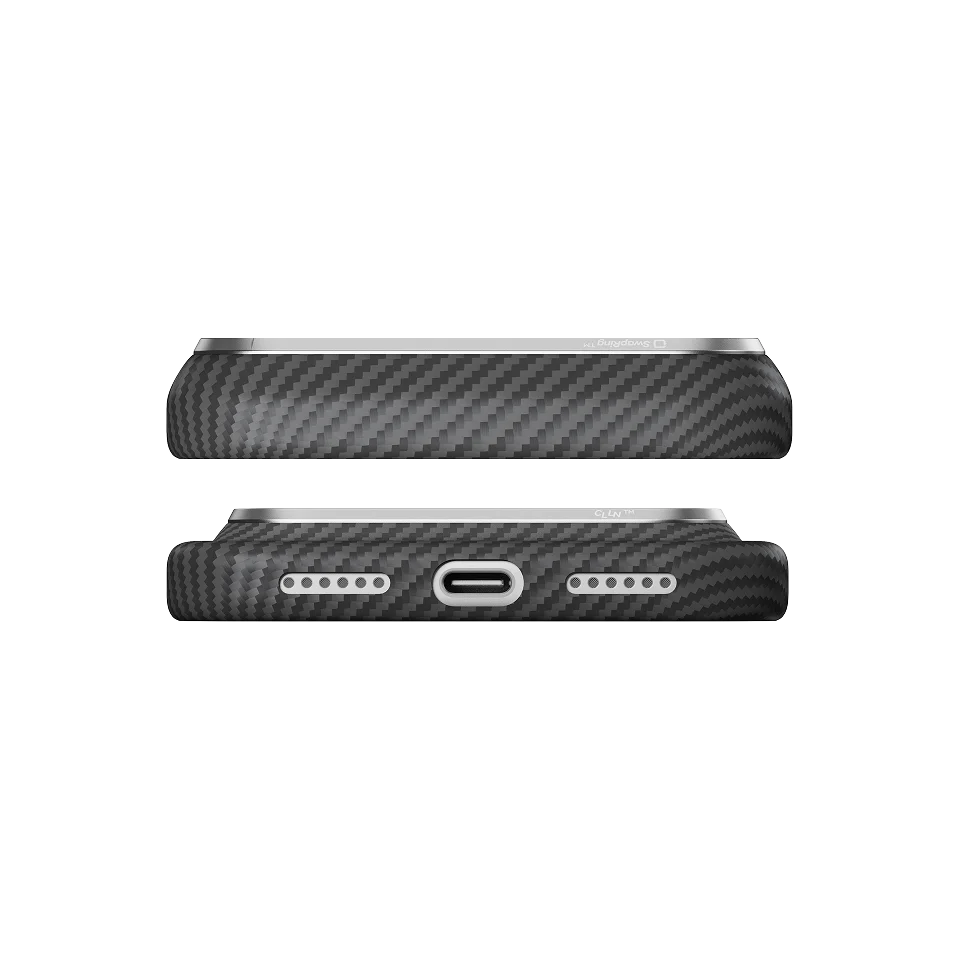 iPhone 18 Pro Lava Black Ultra Slim Case (PitaTap™)