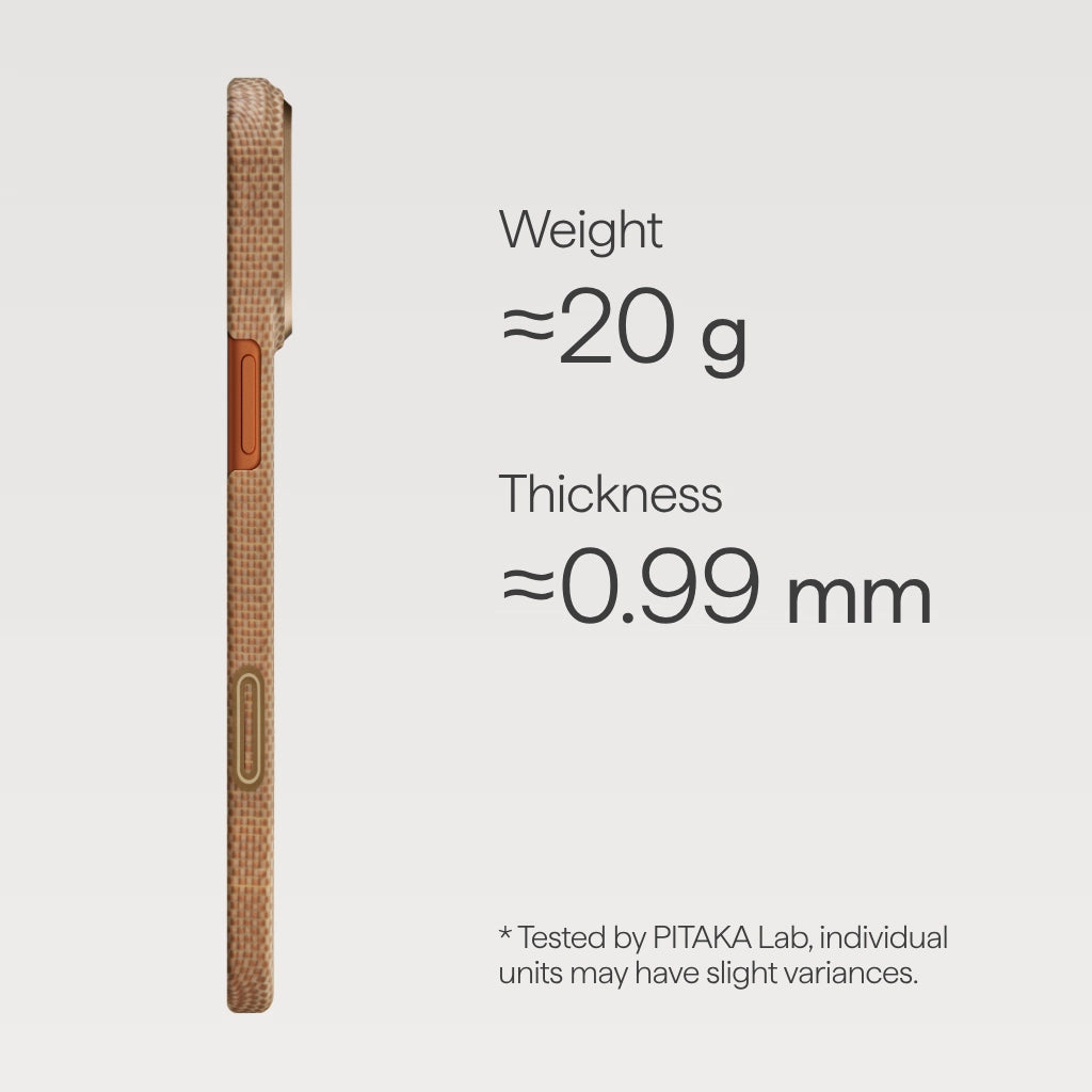 iPhone 17 Pro Ultra-Slim Case Golden Glints