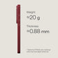 Pitaka Harvard Crimson Samsung S26Ultra
