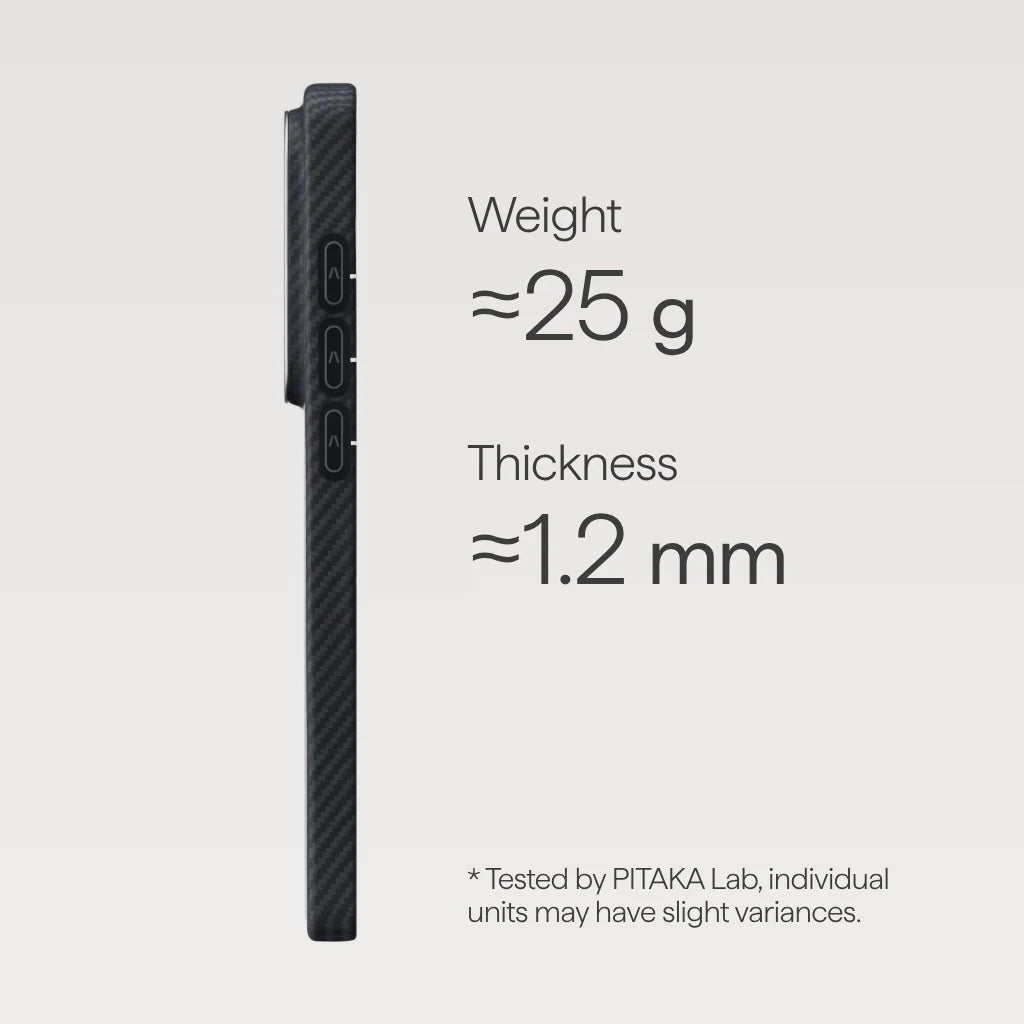 Pitaka Black/Grey Samsung S26+