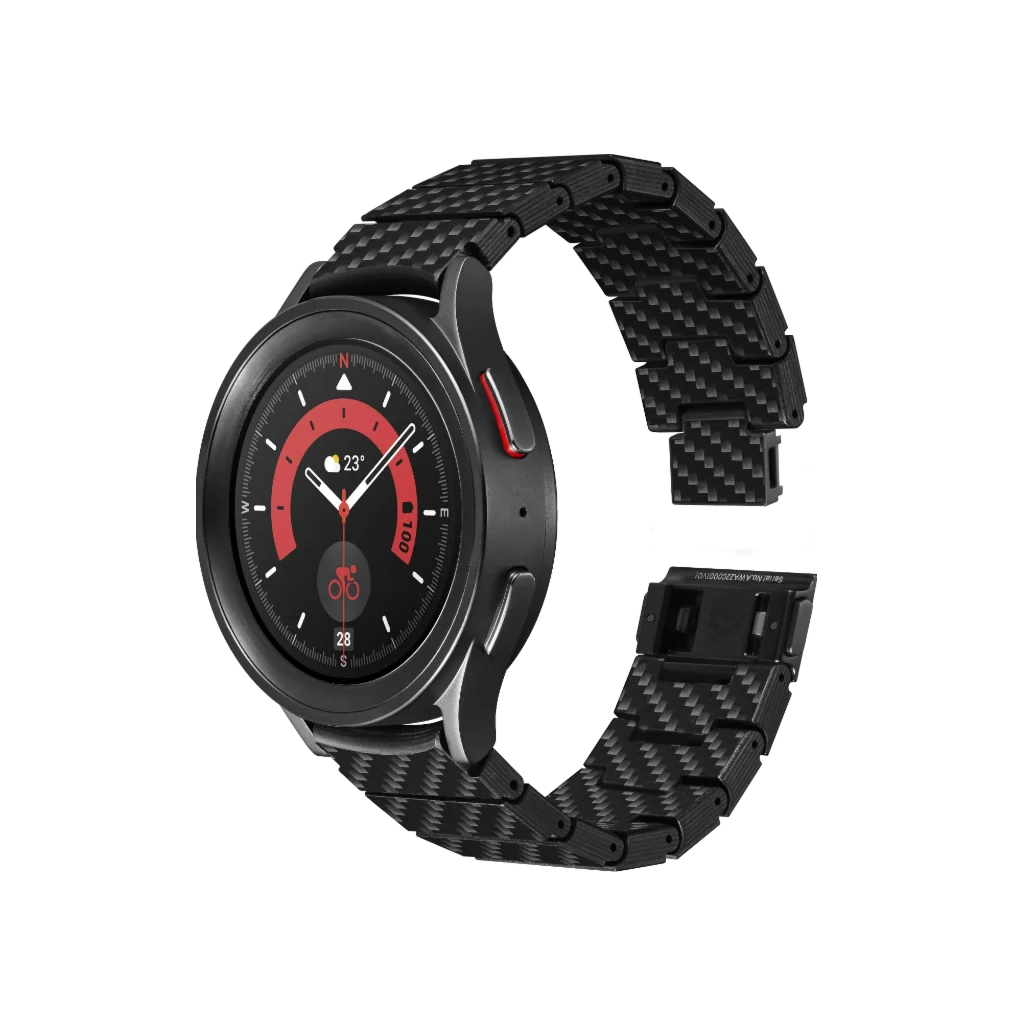Pitaka Carbon FIber Watch Bank for Galaxy Watch 4,5 & 5Pro