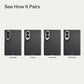 Classic Black Galaxy ZFold 8 Edge Case
