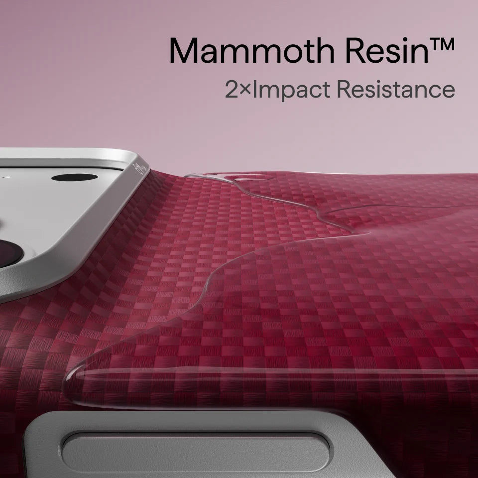 iPhone 18 Pro Edge Case Argyle Burgundy (PitaTap™)