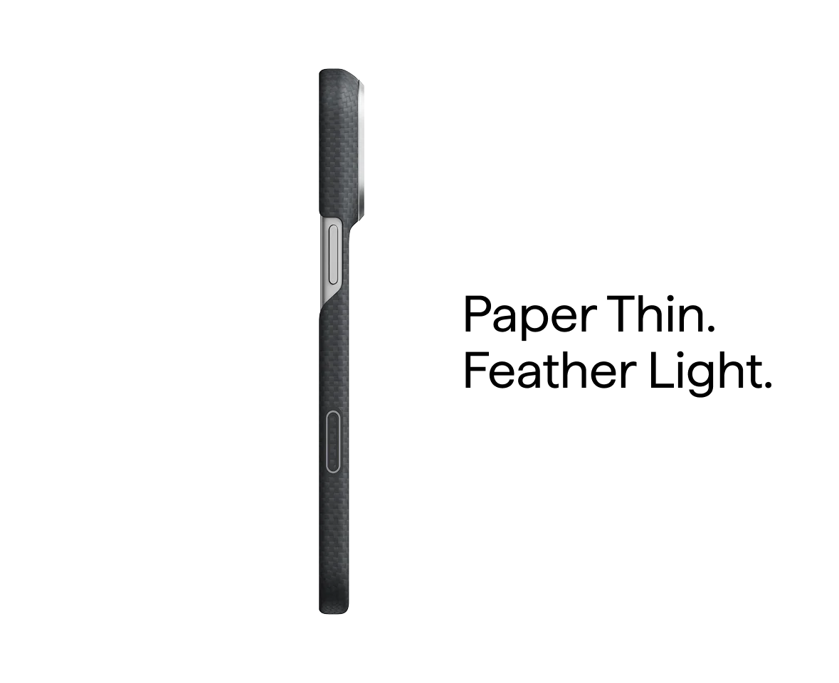 iPhone 18 Pro Edge Case  Lava Black (PitaTap™)