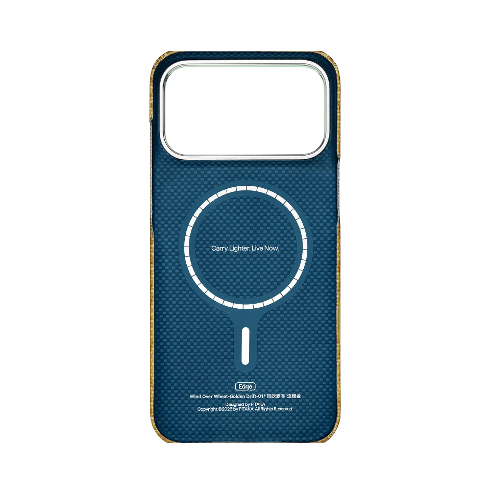 iPhone 18 Pro Edge Case  Golden Drift (PitaTap™)