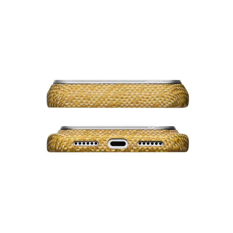 iPhone 18 Pro Edge Case  Golden Drift (PitaTap™)