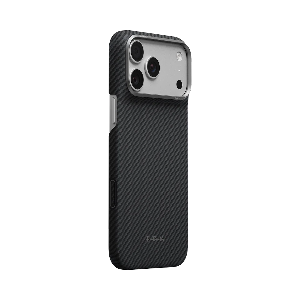 iPhone 18 ProMax Lava Black Ultra Slim Case (PitaTap™)
