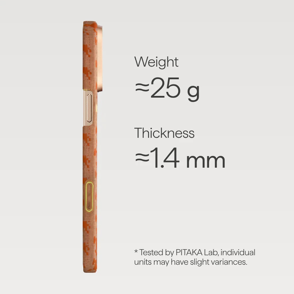 Pitaka Amber Case iPhone 16 Pro Max