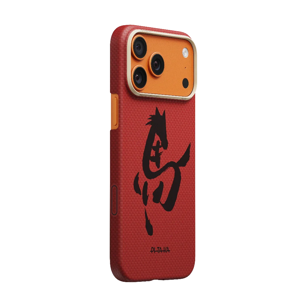 iPhone 17 ProMax PITAKA Cinnabar