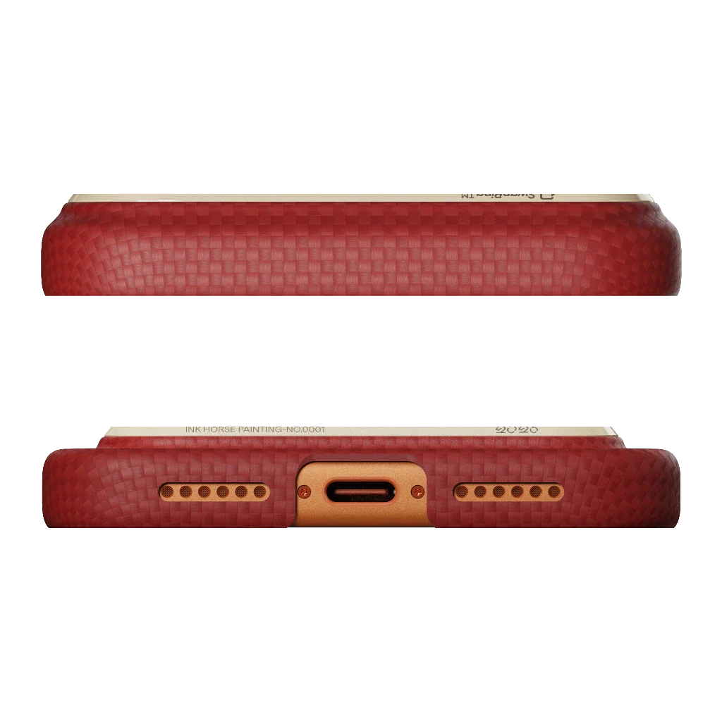 iPhone 17 ProMax PITAKA Cinnabar