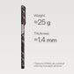 iPhone 17ProMax -Ultra Slim Case Ebony (PitaTap™)