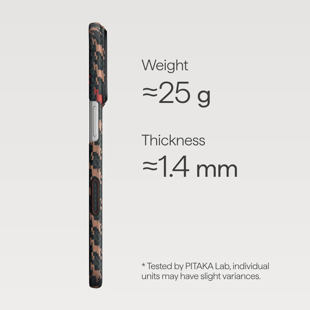 iPhone 17ProMax -Ultra Slim Case Ebony (PitaTap™)