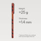 iPhone 17Pro -Ultra Slim Case Maroon (PitaTap™)