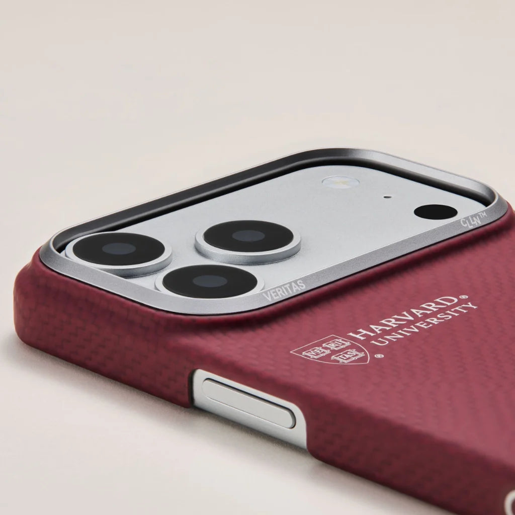 iPhone 17 Pro Edge Case Harvard Crimson (PitaTap™)