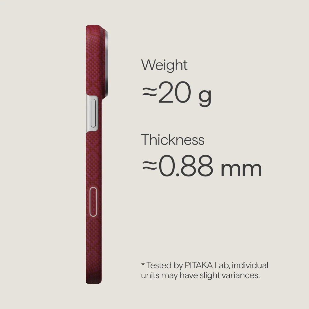 iPhone 17 Pro Edge Case Harvard Crimson (PitaTap™)