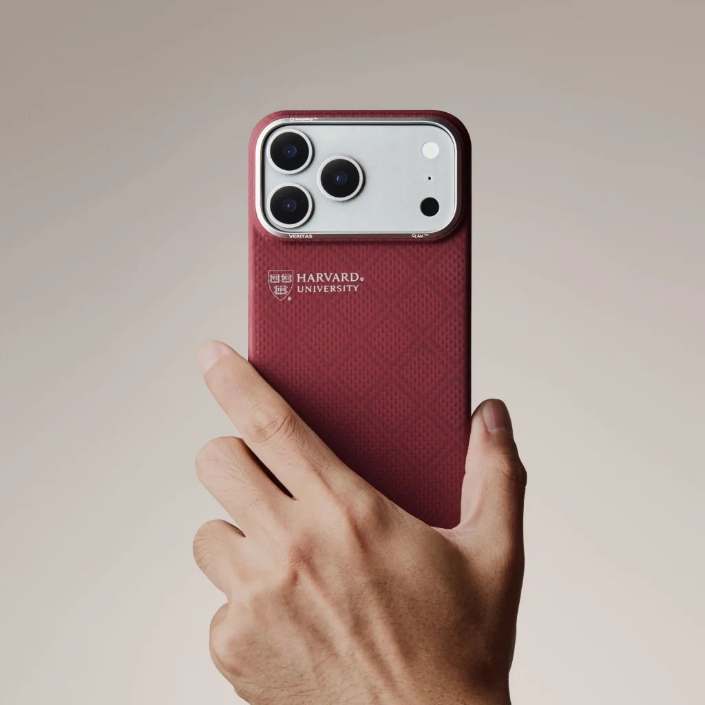 iPhone 17 Pro Edge Case Harvard Crimson (PitaTap™)