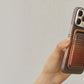 Magnetic Woven Wallet-Sunset