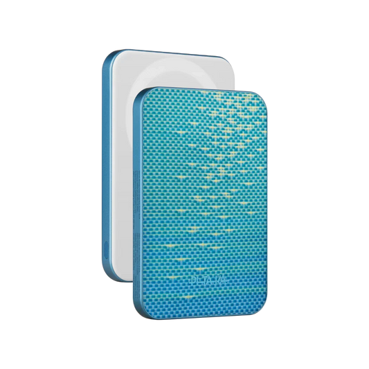 Aramid Fiber Magnetic Power Bank - Lucid Blue