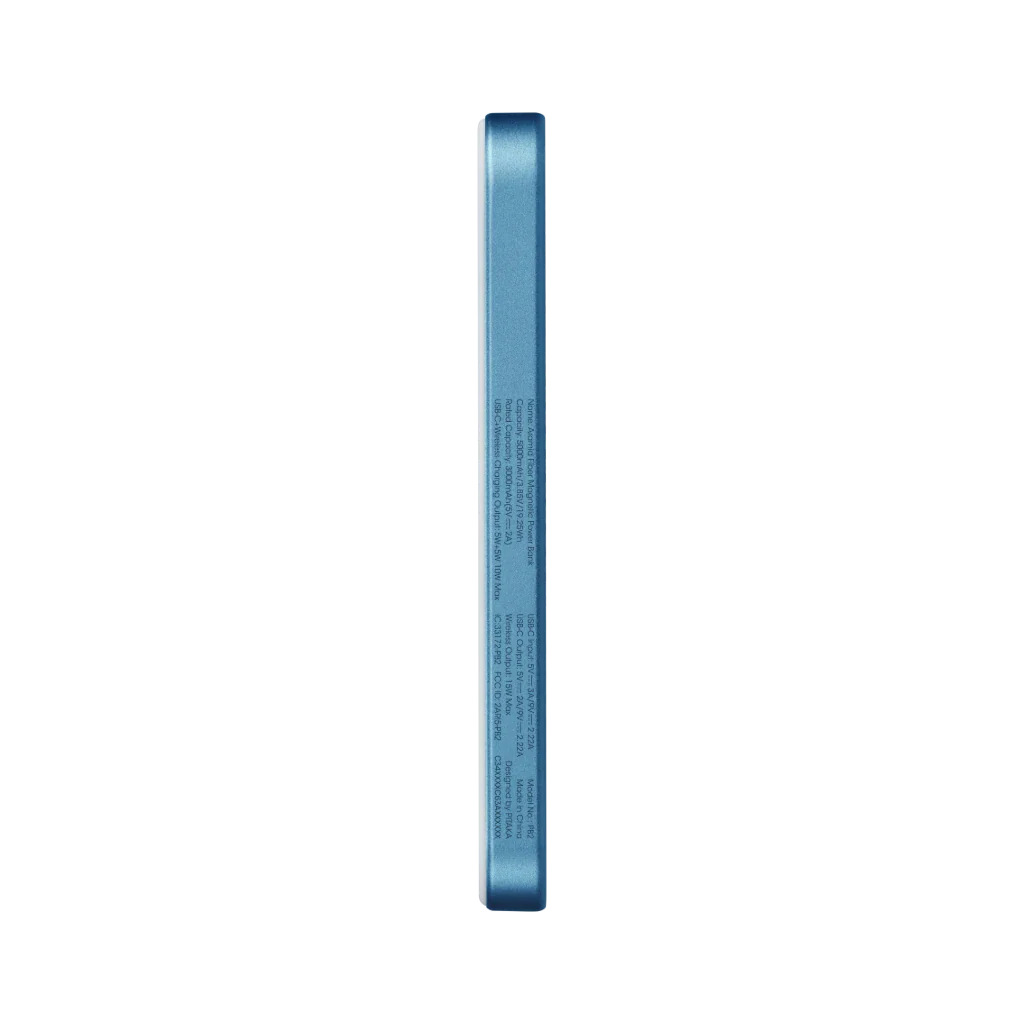 Aramid Fiber Magnetic Power Bank - Lucid Blue