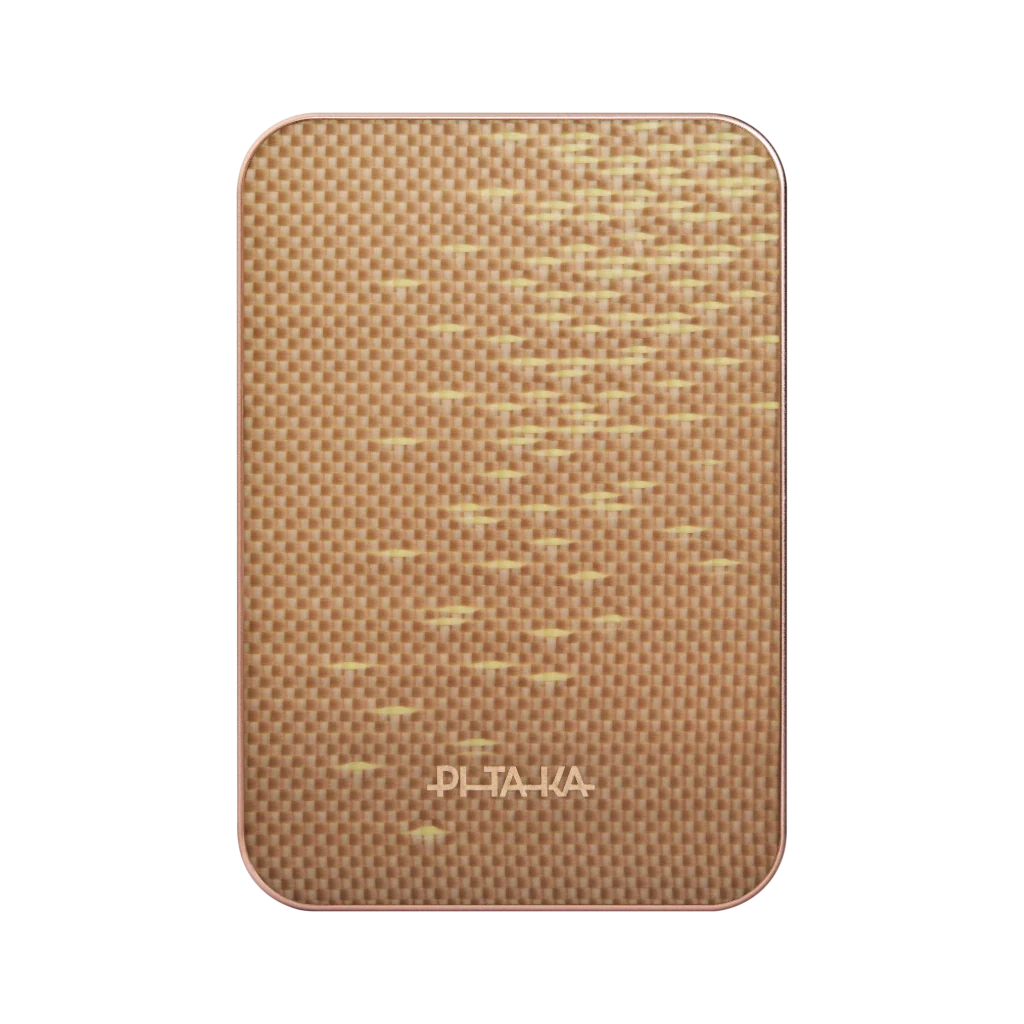 Aramid Fiber Magnetic Power Bank - Golden Glint