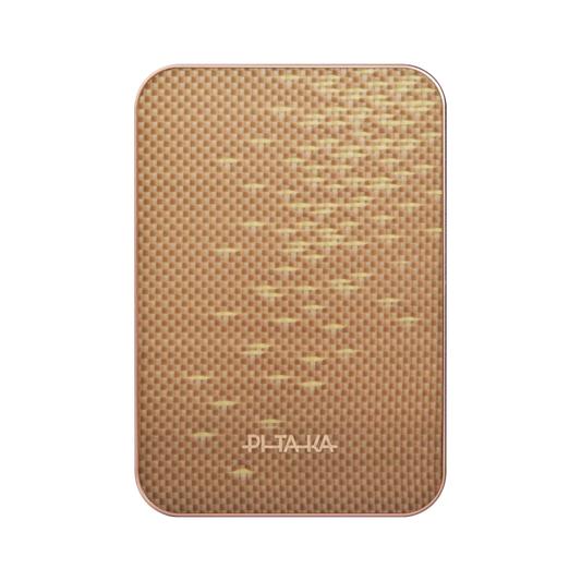 Aramid Fiber Magnetic Power Bank - Golden Glint