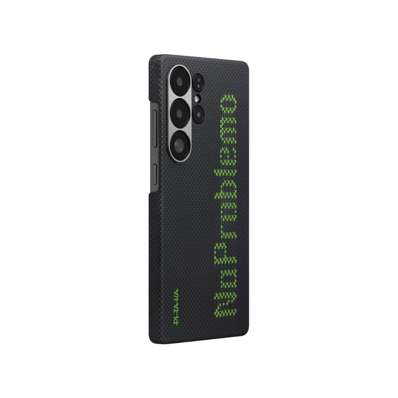 No Problemo Luminous Ultra Slim - Tactile Woven Case for Galaxy S25 Ultra